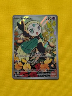 Meloetta - MEP026 Black Star Full Art Illustration Rare Promo Pokemon Card - Image 1