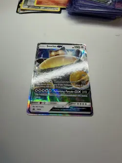 Pokemon TCG Snorlax GX SM05 Full Art Holo Promo Card Sun Moon English Edition - Image 2