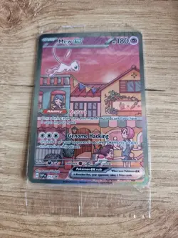 Pokemon Mew ex 053 Scarlet & Violet Black Star Promo SEALED Holo Card - Image 1