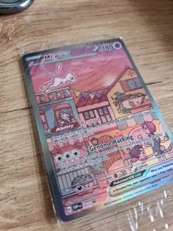 Pokemon Mew ex 053 Scarlet & Violet Black Star Promo SEALED Holo Card - Image 3