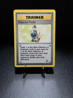 Pokemon TCG Trainer Trader Card 106/130 Rare Base Set 2 - Image 1