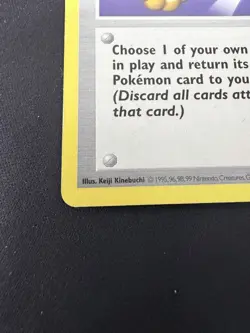 Scoop Up 78/102 Rare Base Set Shadowless Pokemon Unlimited MP - Image 3