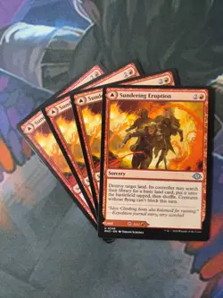 Sundering Eruption x 4 | 7% Off 2+ | MH3 | NM | MTG - Image 1