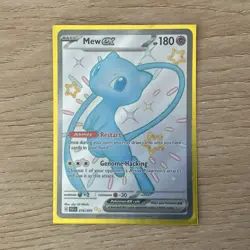 Mew ex 216/091 Pokemon TCG English Holo EX 180 HP Basic Card - Image 1