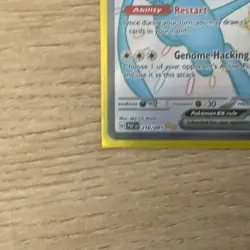 Mew ex 216/091 Pokemon TCG English Holo EX 180 HP Basic Card - Image 2