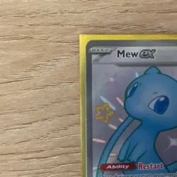 Mew ex 216/091 Pokemon TCG English Holo EX 180 HP Basic Card - Image 5