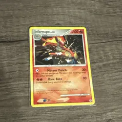 Pokemon TCG Infernape Holo Rare Card Diamond & Pearl 5/130 - Image 1