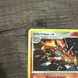 Pokemon TCG Infernape Holo Rare Card Diamond & Pearl 5/130 - Image 3