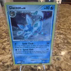 Pokemon TCG Glaceon 5/100 Majestic Dawn Holo Rare HP 80 Stage 1 English - Image 1
