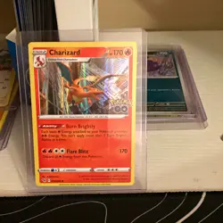 Charizard 010/078 Pokemon GO Holo Rare Pokemon TCG English Stage 2 170 HP - Image 1