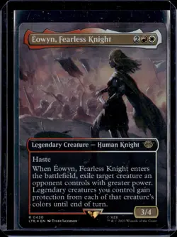 MTG: Lord of the Rings #430 Eowyn, Fearless Knight (Borderless, Foil) 🏡 - Image 1