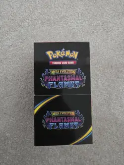 Mega Evolution Phantasmal Flames - Half Booster - New Open Box - Pokemon TCG - Image 1