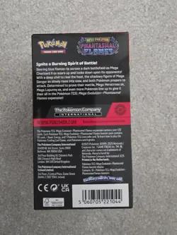Mega Evolution Phantasmal Flames - Half Booster - New Open Box - Pokemon TCG - Image 3