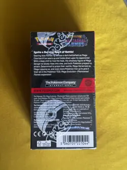 Pokemon TCG Mega Evolution Phantasmal Flames Sealed Half Booster Box (18 Packs) - Image 4