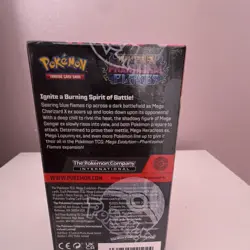 Pokemon TCG Mega Evolution—Phantasmal Flames Booster Box 18 Packs English 2025 - Image 3