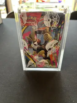 Pokemon TCG Mega Evolution Phantasmal Flames Booster Box With Acrylic - Image 2