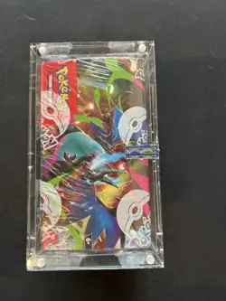 Pokemon TCG Mega Evolution Phantasmal Flames Booster Box With Acrylic - Image 5