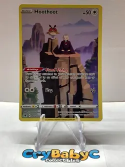 Pokemon Hoothoot TG12/TG30 Astral Radiance Sword & Shield Trainer Gallery - Image 1