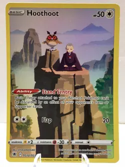 Pokemon Hoothoot TG12/TG30 Astral Radiance Sword & Shield Trainer Gallery - Image 2