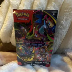 Pokemon TCG Mega Evolution Phantasmal Flames Booster Bundle Box EN 6+ 2025 - Image 1