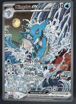 Pokemon TCG Kingdra ex 131 SV Scarlet & Violet Promo Holo EN 2024 Stage 2 - Image 1