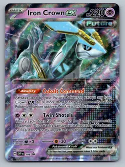 Iron Crown ex 146 Holo Promo Scarlet & Violet Promo Pokemon NM - Image 1