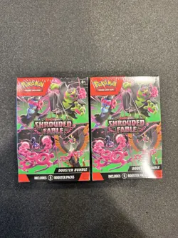 Pokemon TCG Scarlet & Violet Shrouded Fable Booster Bundle Box Lot of 2 - Image 1