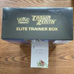 Pokemon TCG Crown Zenith Elite Trainer Box English 2023 10 Booster Packs - Image 2