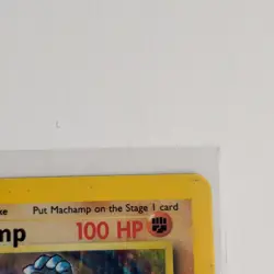 Pokemon TCG Machamp 8/102 Base Set Holo Rare 1st Edition EN 1999 Card - Image 5