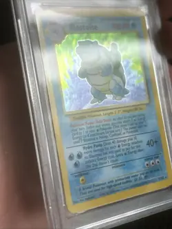 Pokemon TCG Blastoise Holo Card Base Set 2/102 Unlimited - Image 3