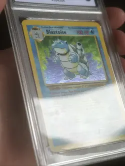 Pokemon TCG Blastoise Holo Card Base Set 2/102 Unlimited - Image 4