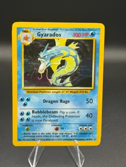 1999 Pokemon Base Set Gyarados 6/102 Holo Rare Unlimited WOTC - Image 1