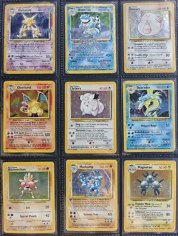 Complete Pokemon Card Base Set 102/102 WOTC 1999 Charizard, Blastoise, Venusaur - Image 1