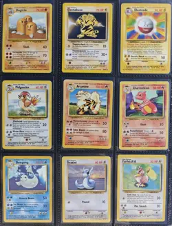 Complete Pokemon Card Base Set 102/102 WOTC 1999 Charizard, Blastoise, Venusaur - Image 3
