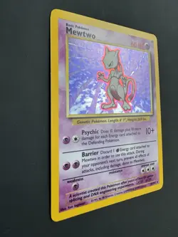 Mewtwo Holo – Base Set Unlimited (10/102) – Pokemon TCG – Light Play - Image 2