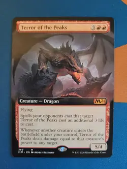 MTG Terror of the Peaks Core Set 2021 369 Mythic Eng Extended Art - Image 3