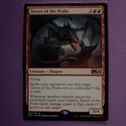 Terror Of The Peaks M21 NM MTG Core Set 2021 - Image 1