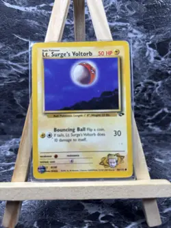 Pokemon TCG Lt. Surge's Voltorb Gym Challenge Card 86/132 Regular MP - Image 1