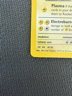 Pokemon TCG Rocket's Zapdos Gym Challenge Holo Rare 15/132 Unlimited 2000 - Image 2
