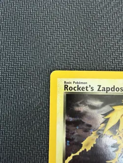 Pokemon TCG Rocket's Zapdos Gym Challenge Holo Rare 15/132 Unlimited 2000 - Image 4