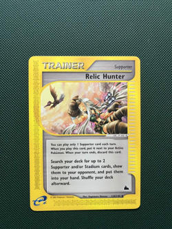 Pokemon TCG Relic Hunter 120/144 Skyridge Regular Non Holo LP Condition - Image 1
