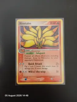 Ninetales 19/108 EX Powerkeepers Pokemon Card Rare 2007 Non Holo NM/LP - Image 1