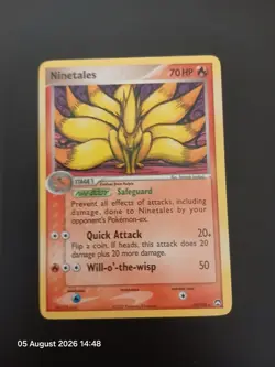 Ninetales 19/108 EX Powerkeepers Pokemon Card Rare 2007 Non Holo NM/LP - Image 3