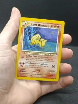 Pokemon TCG Light Ninetales Neo Destiny 50/105 Rare Regular English 2000 - Image 5