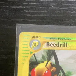 Pokemon TCG Beedrill 5/144 Skyridge Reverse Holo Rare English 2003 80HP - Image 3