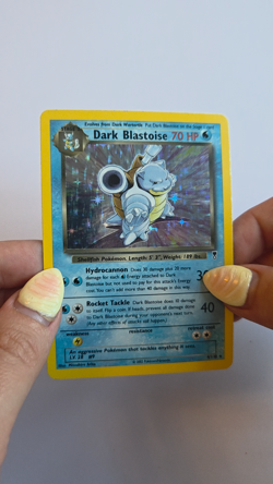 Pokemon TCG Dark Blastoise Holo Rare 4/110 English Legendary Collection 2002 NM - Image 2