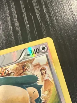 POKEMON SNORLAX 77/124 REVERSE HOLO RARE FATES COLLIDE LP-NM TOMOKAZU KOMIYA - Image 4