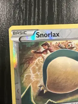 POKEMON SNORLAX 77/124 REVERSE HOLO RARE FATES COLLIDE LP-NM TOMOKAZU KOMIYA - Image 5