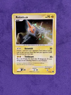 Pokemon TCG Rotom 7/106 Great Encounters Regular Rare 70 HP English 2008 - Image 1