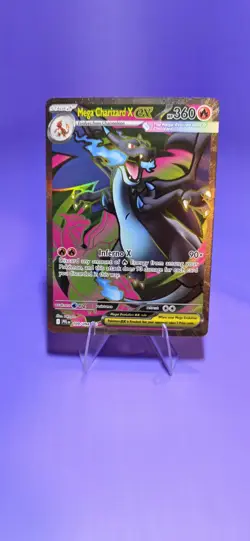 Mega Charizard X ex 109/094 Ultra Rare Phantasmal Flames Pokemon Near Mint - Image 1